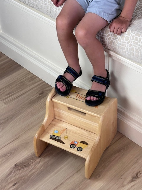 Child's Personalized Two Step Stool