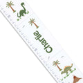 White Green Dinosaur Growth Chart - MyBambino.com