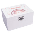 Mauve Rainbow Musical Ballerina Jewelry Box - MyBambino.com