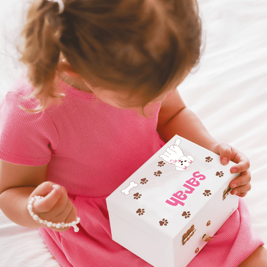 Personalized Musical Ballerina Jewelry Box - Pet Breeds - MyBambino.com