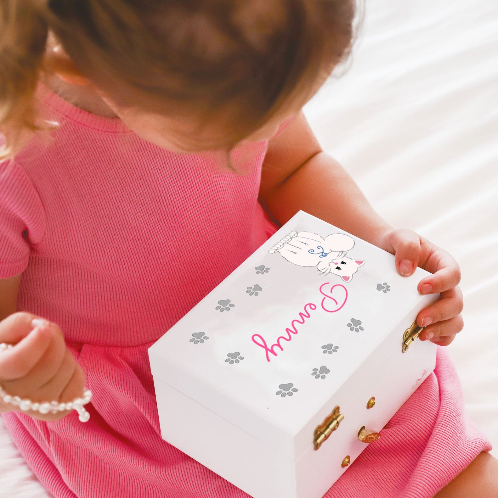 Personalized Musical Ballerina Jewelry Box - Pet Breed - MyBambino.com