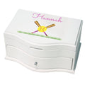 Girl's Princess Jewelry Box - Softball - MyBambino.com