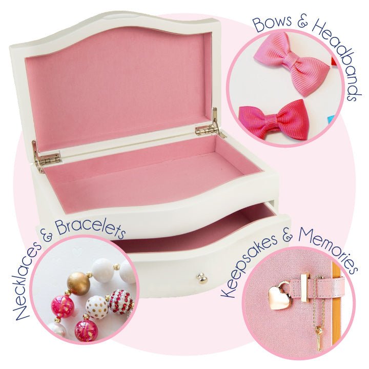 Personalized Girl's Jewelry Box - Pet Breeds - MyBambino.com