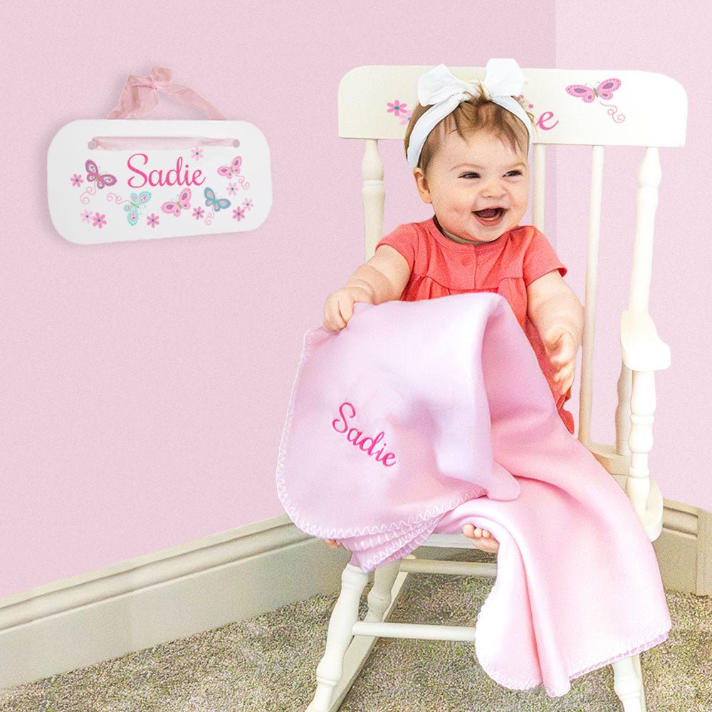 Just Right Rocker Gift Set - Pink - MyBambino.com