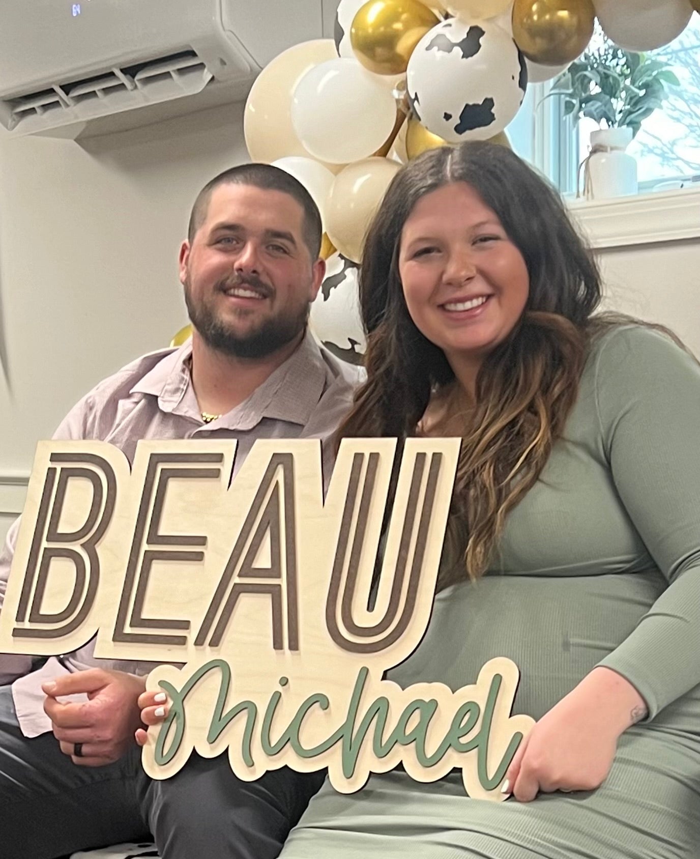 Custom Layered Wood Name Wall Sign - MyBambino.com
