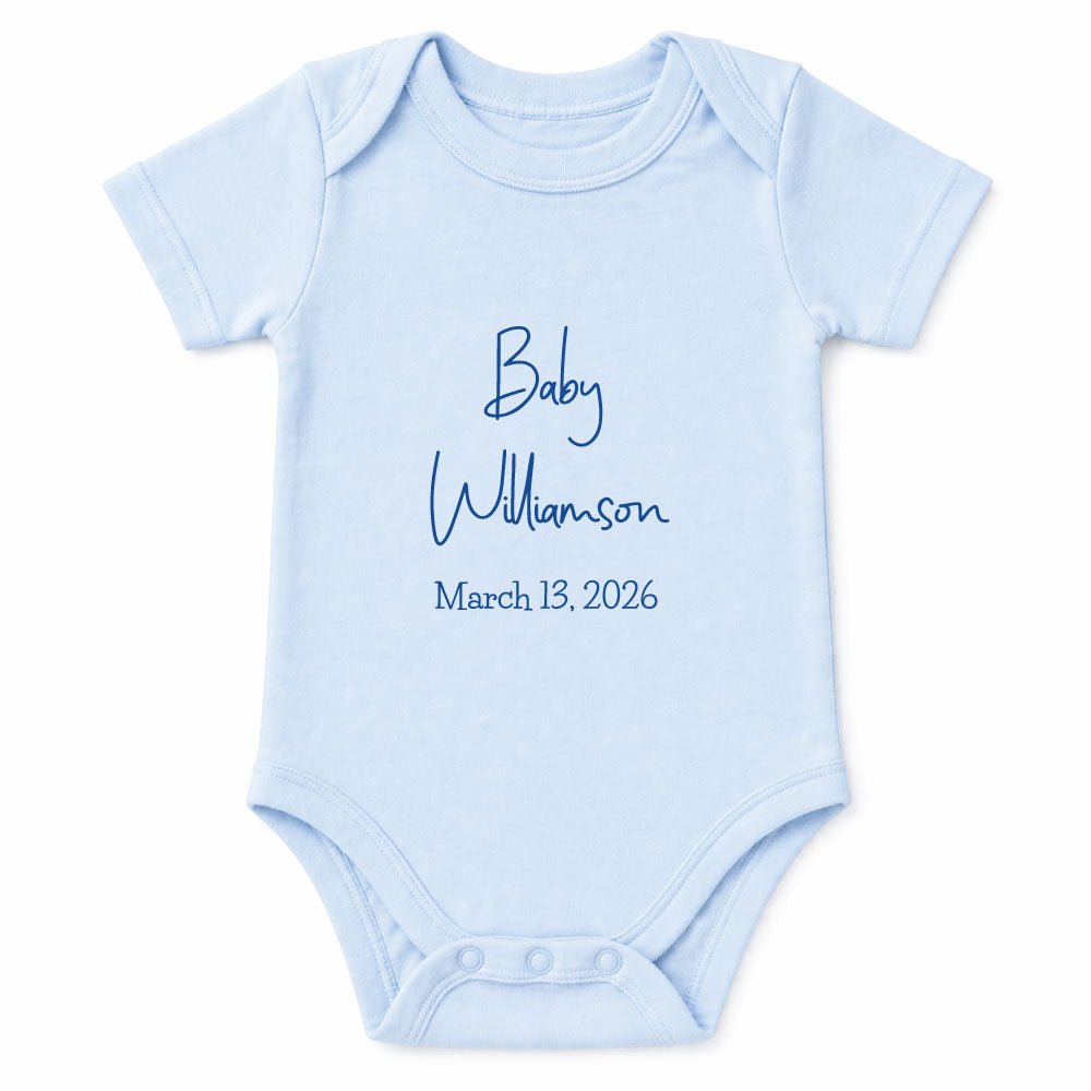 "Say It Your Way" Personalized Infant Apparel - MyBambino.com