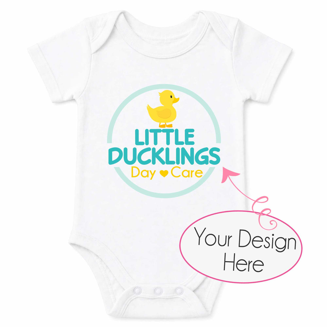 "Upload Your Own" Personalized Infant Apparel - MyBambino.com
