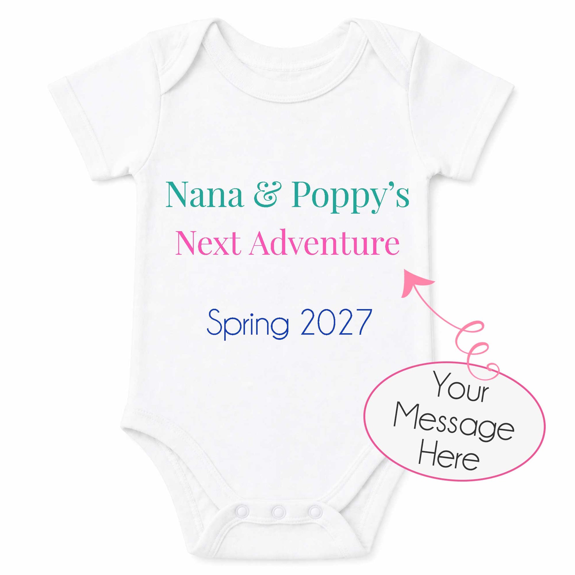 "Say It Your Way" Personalized Infant Apparel - MyBambino.com