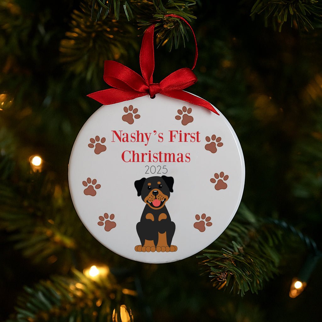 Personalized Pet Breed Christmas Ornament 2.0 - MyBambino.com
