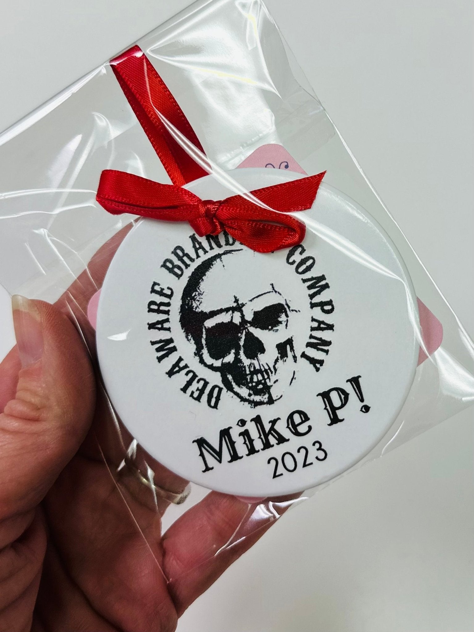 Custom Logo Christmas Ornament 2.0 - MyBambino.com