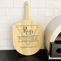Personalized Wood Engraved Pizza Peel - MyBambino.com