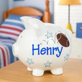 Hand Painted Personalized Classic Piggy Bank 2.0 - MyBambino.com