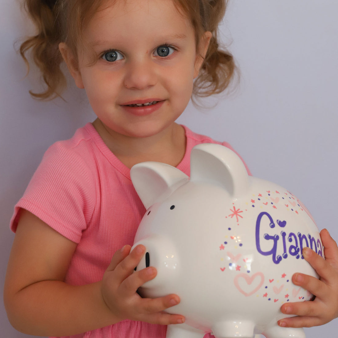 Hand Painted Piggy Bank - Limited Lightweight Edition - MyBambino.com