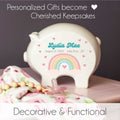 Personalized Piggy Bank - Tribal Arrow Girl - MyBambino.com