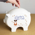 Personalized Piggy Bank - Pet Breed Designs - MyBambino.com