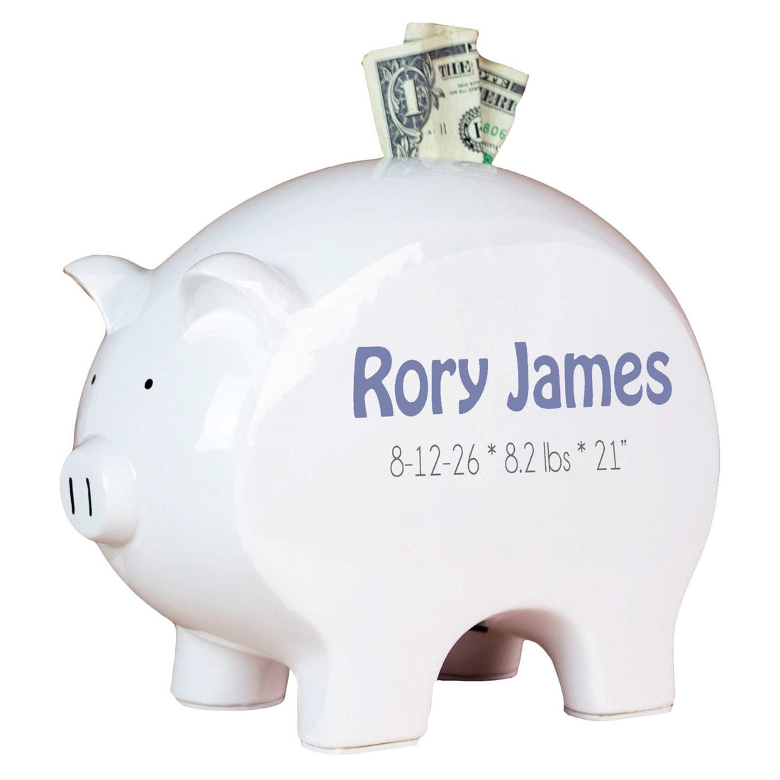 Personalized Piggy Bank - Name Only - MyBambino.com