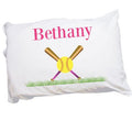 Personalized Softball Pillowcase - MyBambino.com