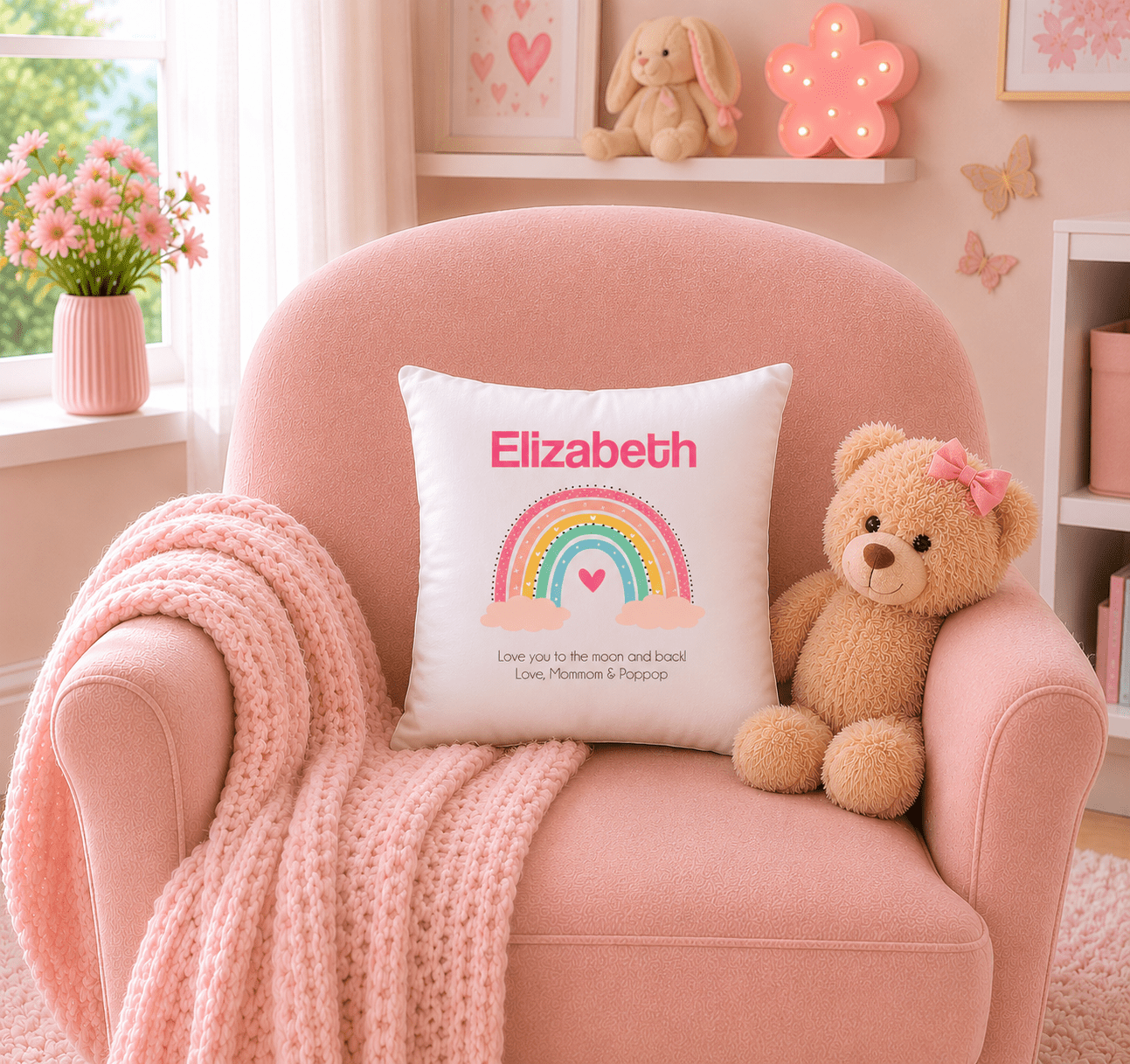 Personalized Throw Pillow 2.0 - MyBambino.com