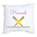 Personalized Throw Pillow - Softball - MyBambino.com