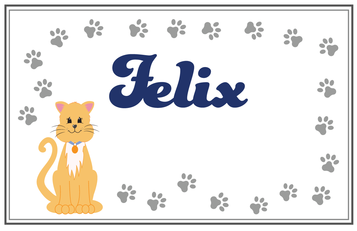 Personalized Placemat - Pet Breed Designs - MyBambino.com