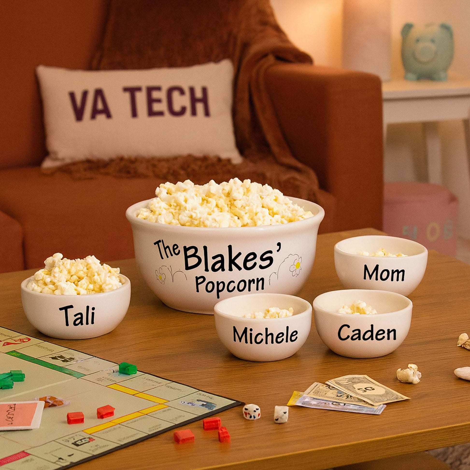 Ceramic Family Popcorn Bowl Set - MyBambino.com