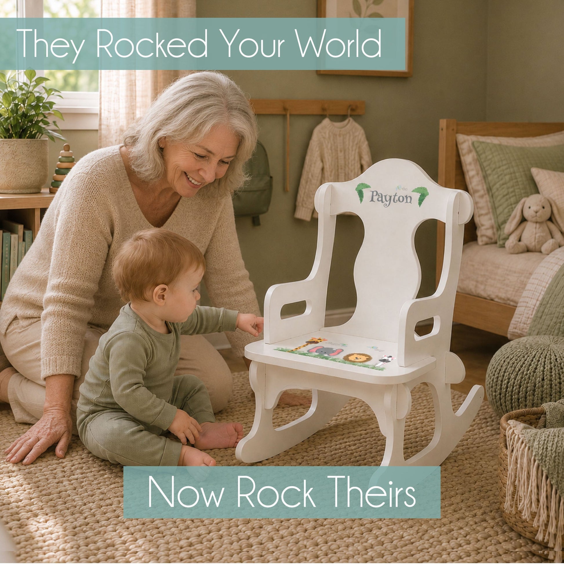 Wild West Puzzle Rocker - MyBambino.com