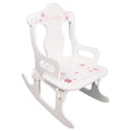 Personalized Mauve Daisy Puzzle Rocker - MyBambino.com