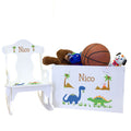 Personalized Rock N Play Gift Set - Dinosaur - MyBambino.com