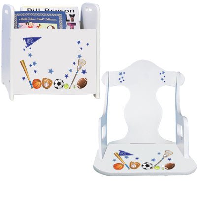 Personalized Sports Rock N Read - MyBambino.com