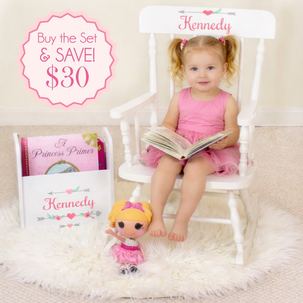 Personalized Rock and Read Deluxe Gift Set 2.0 - MyBambino.com