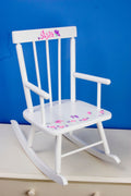 Hand Painted Espresso Classic Rocking Chair - MyBambino.com