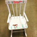 Hand Painted Espresso Classic Rocking Chair - MyBambino.com