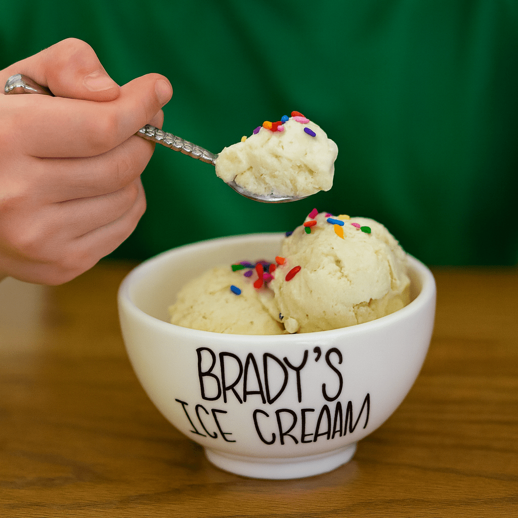 Personalized Ice Cream Bowl - MyBambino.com
