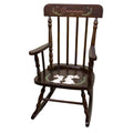 Bunny Espresso Spindle Rocking Chair - MyBambino.com
