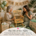 Personalized Child's Wood Spindle Rocking Chair 2.0 - MyBambino.com