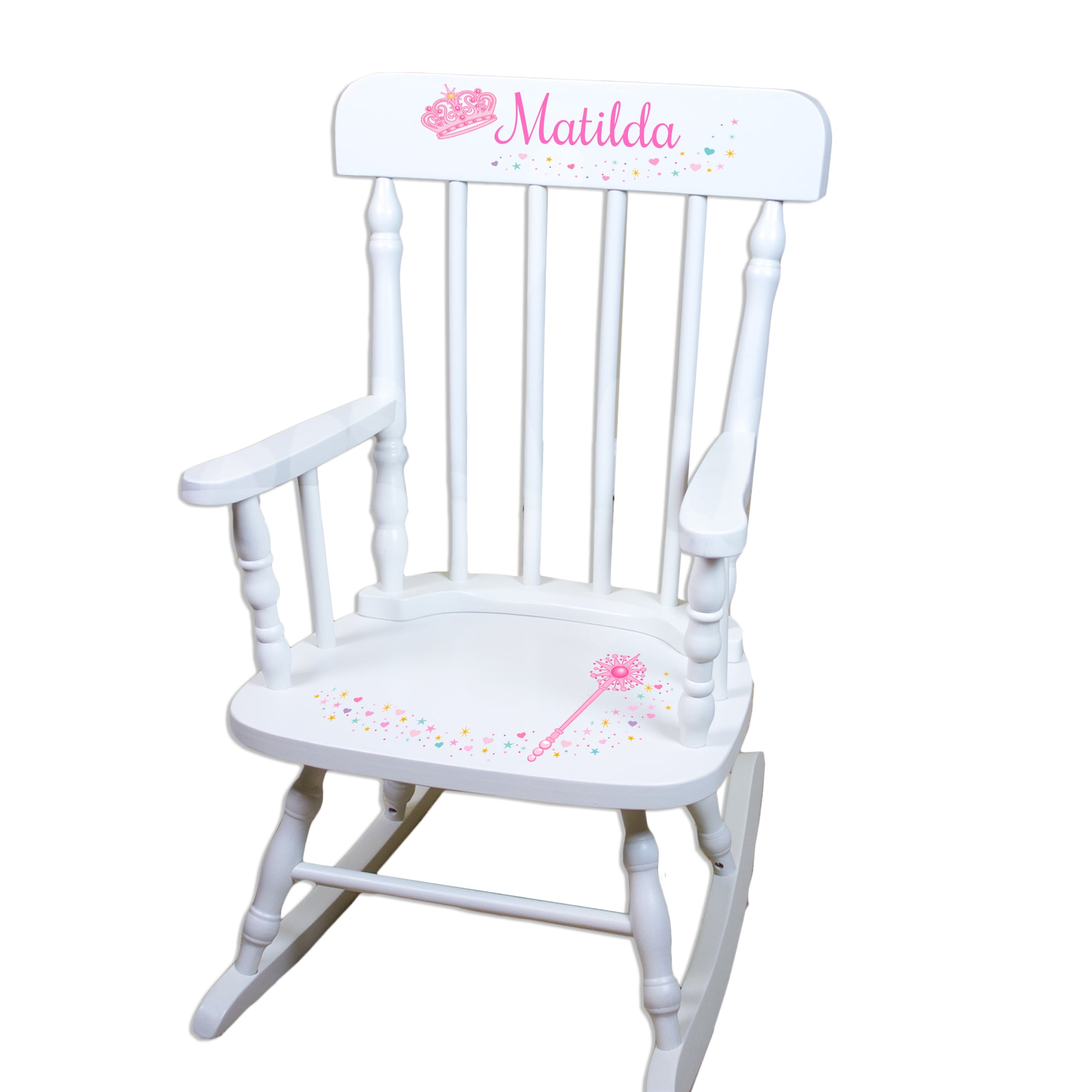 Magical Princess Spindle Rocking Chair | My Bambino
