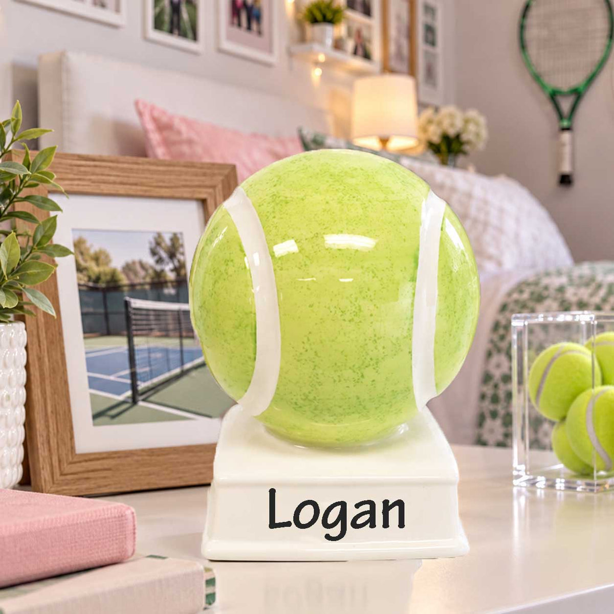 Personalized Tennis Ball Bank - MyBambino.com
