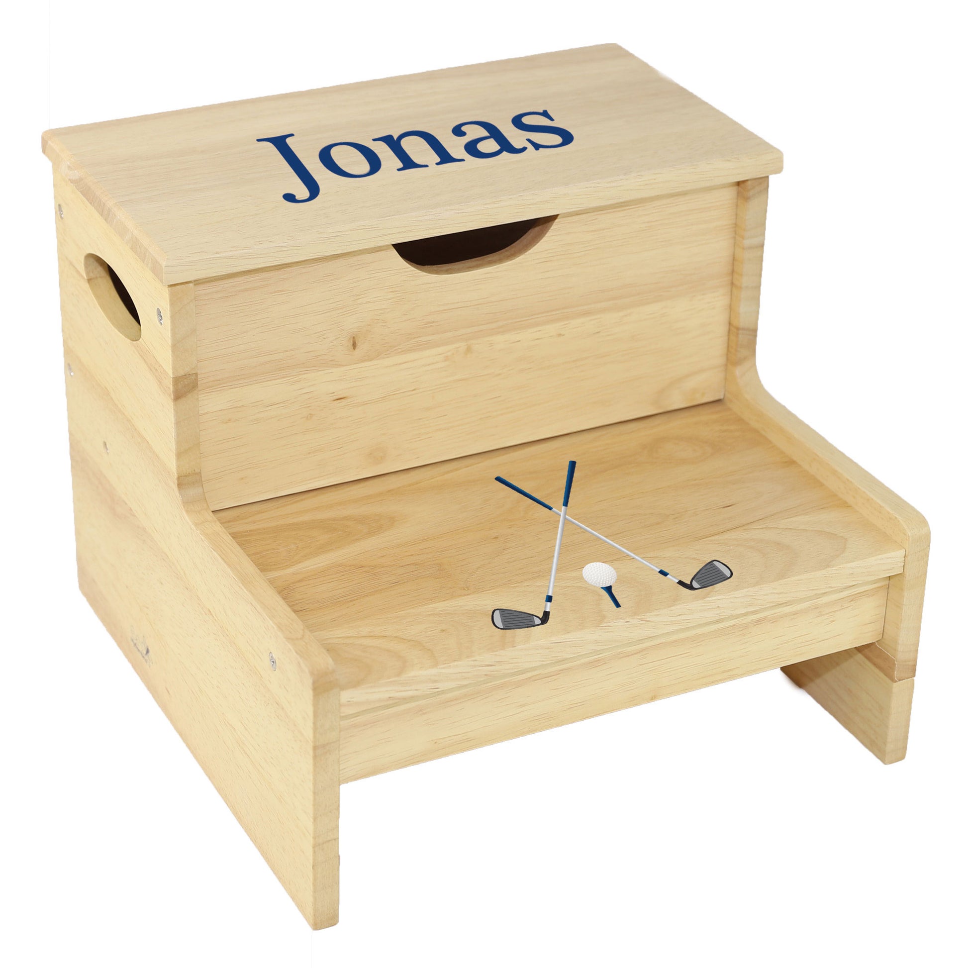 Wood Storage Stool - Golf - MyBambino.com