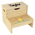 Wood Storage Stool - Softball - MyBambino.com