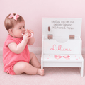 Personalized Child's Storage Step Stool 2.0 - MyBambino.com