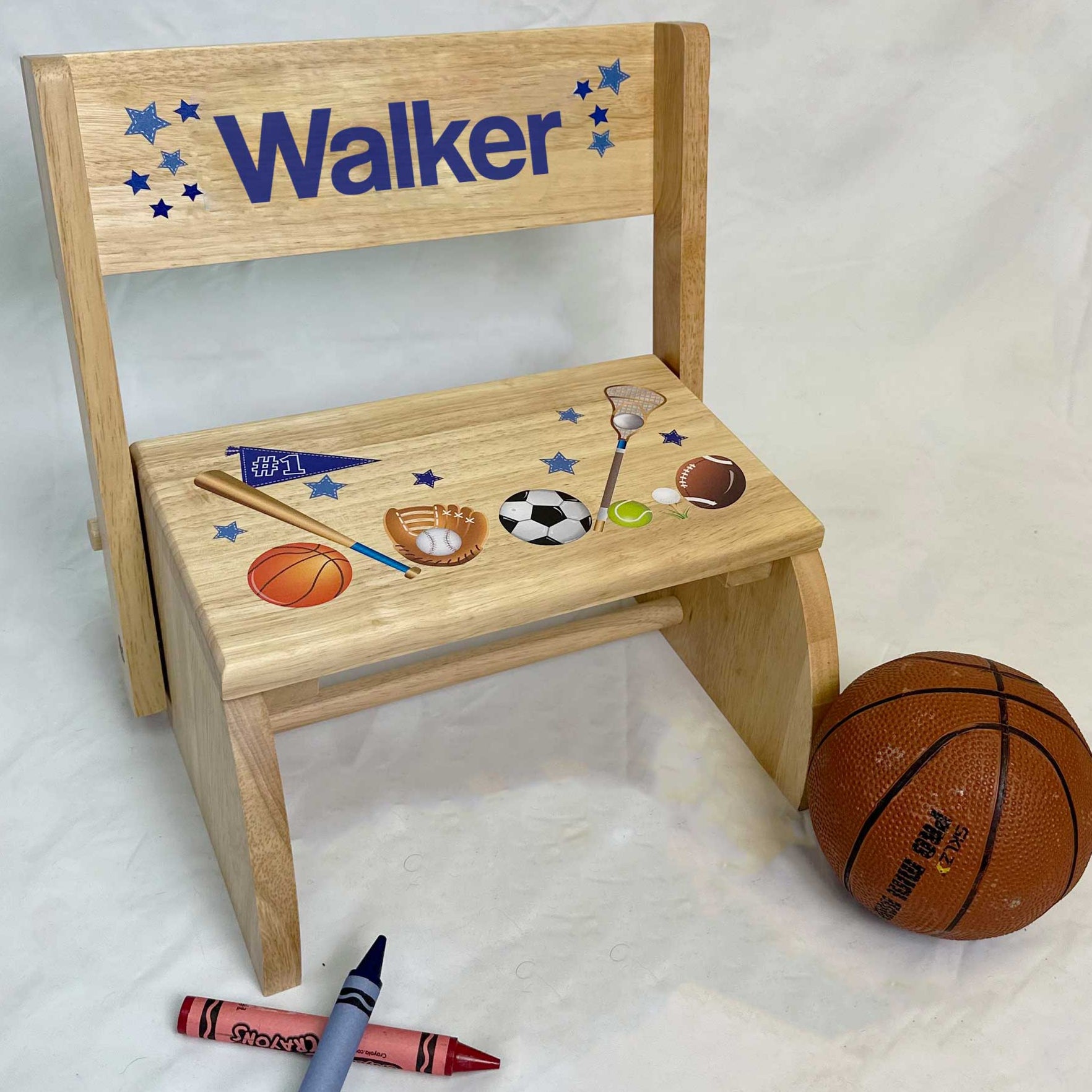 Personalized Child's Flip Stool 2.0 - MyBambino.com