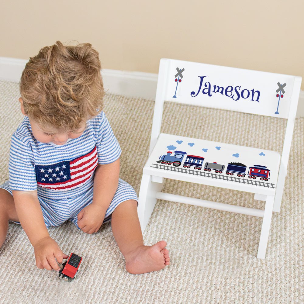 Personalized Child's Flip Stool 2.0 - MyBambino.com