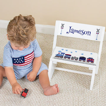 Personalized Child's Flip Stool 2.0 - MyBambino.com
