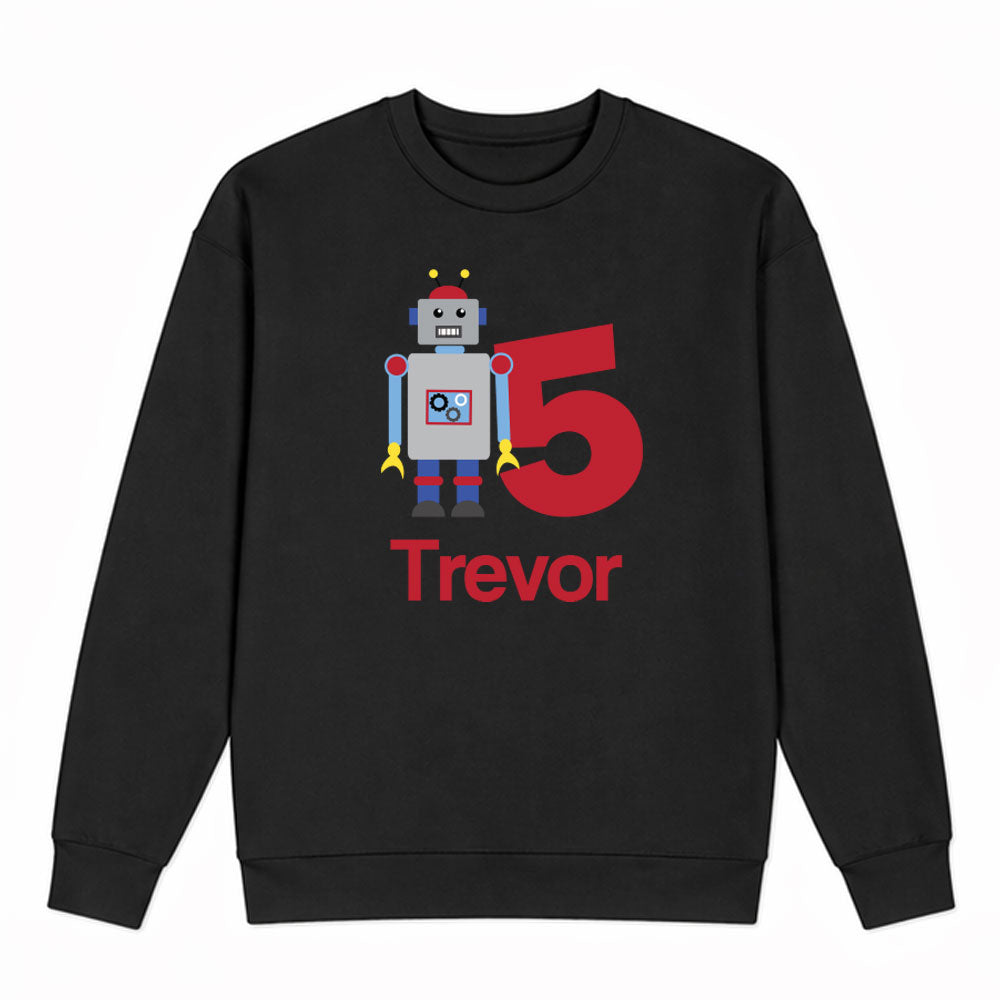 Personalized Birthday Childrens Sweatshirt 2.0