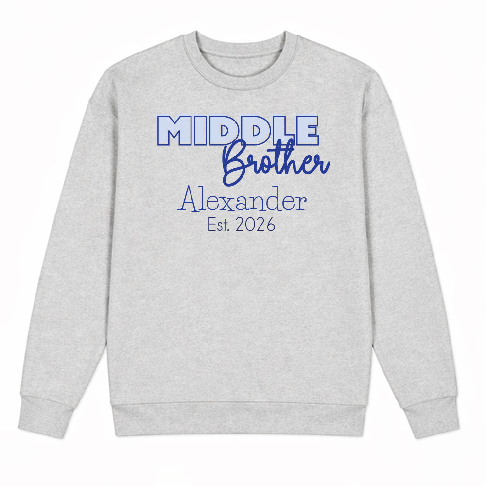 Personalized Siblings Childrens Sweatshirt 2.0 - MyBambino.com