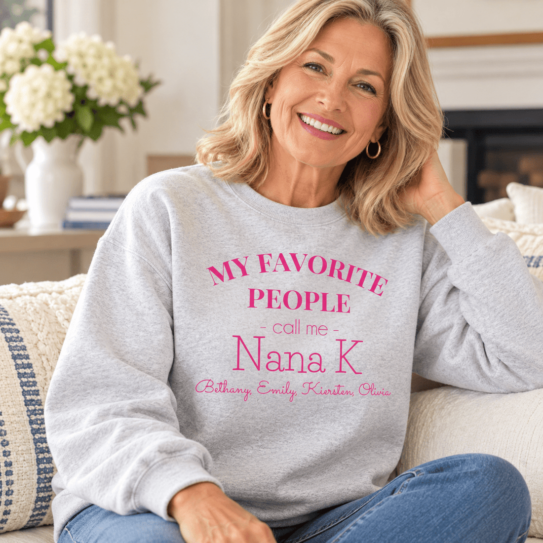 My Favorite People Call Me - Personalized Adult Sweatshirt - MyBambino.com