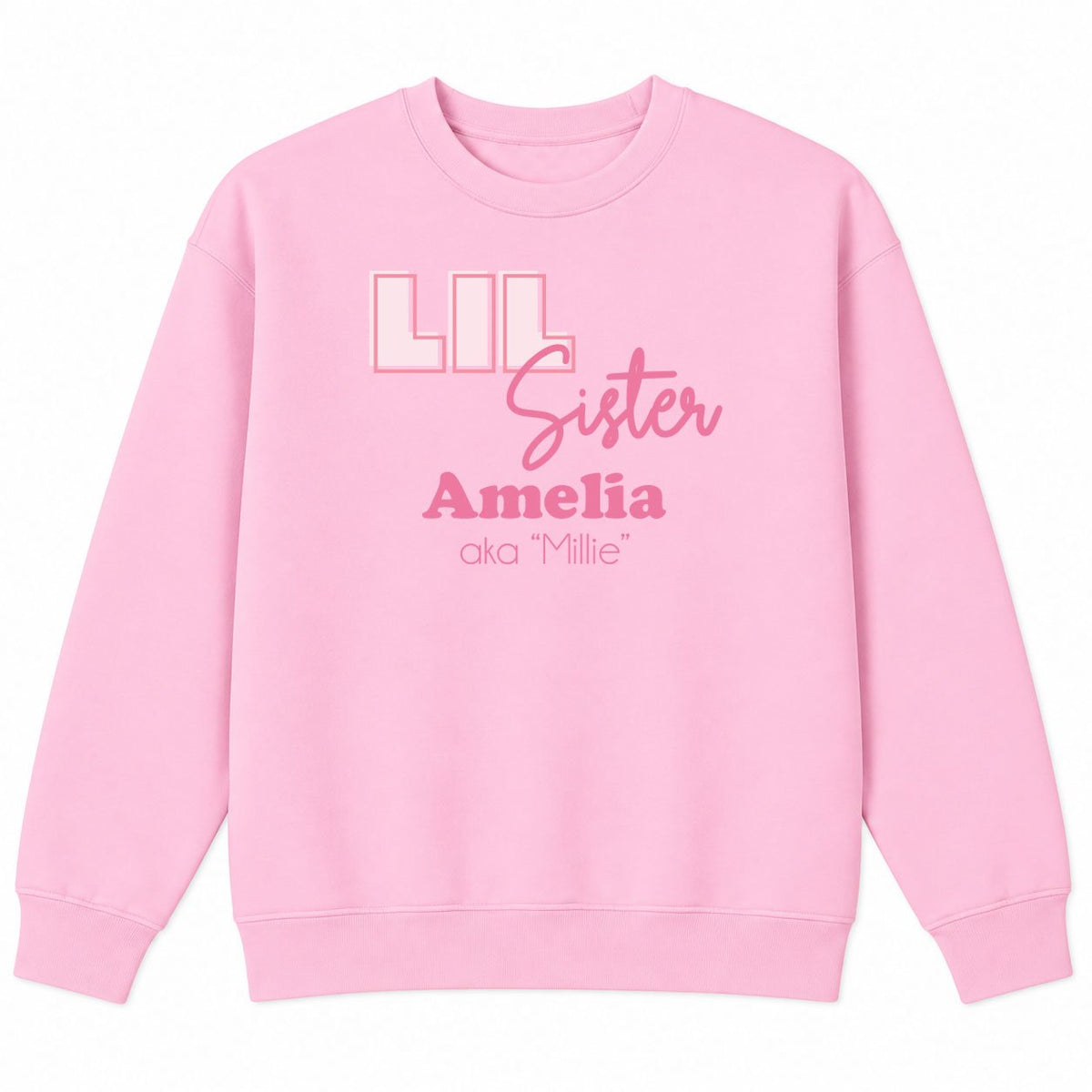 Personalized Siblings Childrens Sweatshirt 2.0 - MyBambino.com