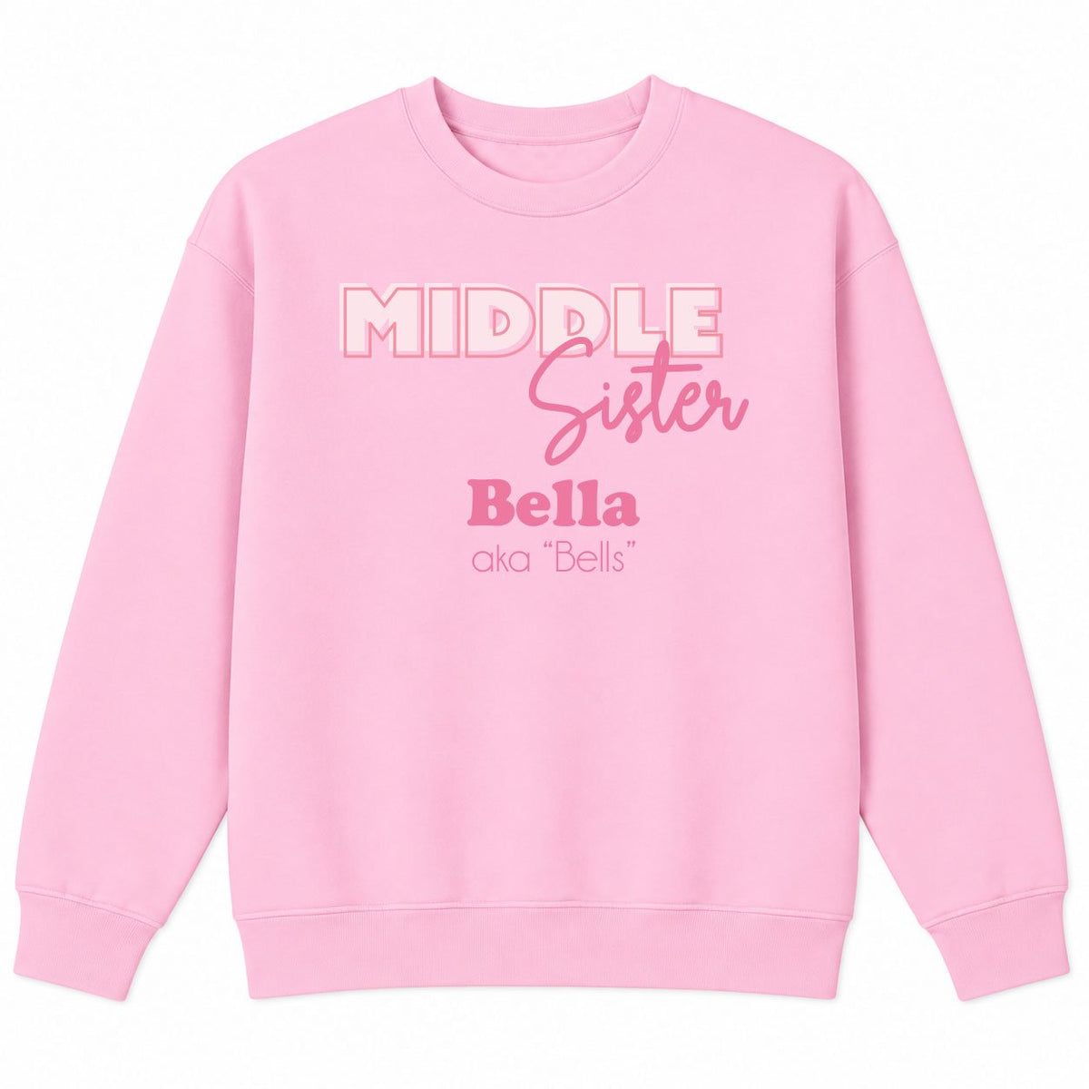 Personalized Siblings Childrens Sweatshirt 2.0 - MyBambino.com
