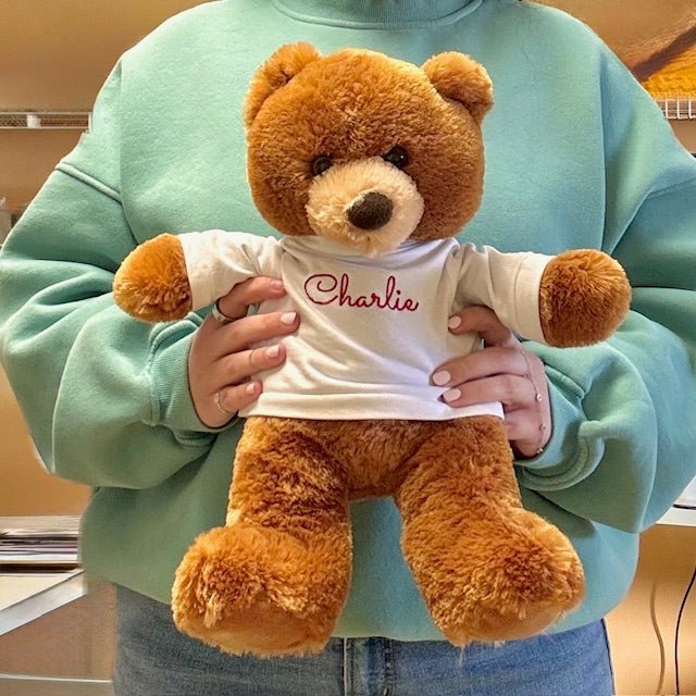 Personalized Embroidered Plush Teddy Bear - MyBambino.com