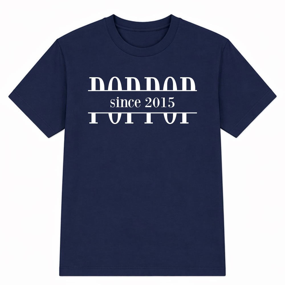 Custom Split Monogram Shirts - Father's Day - MyBambino.com